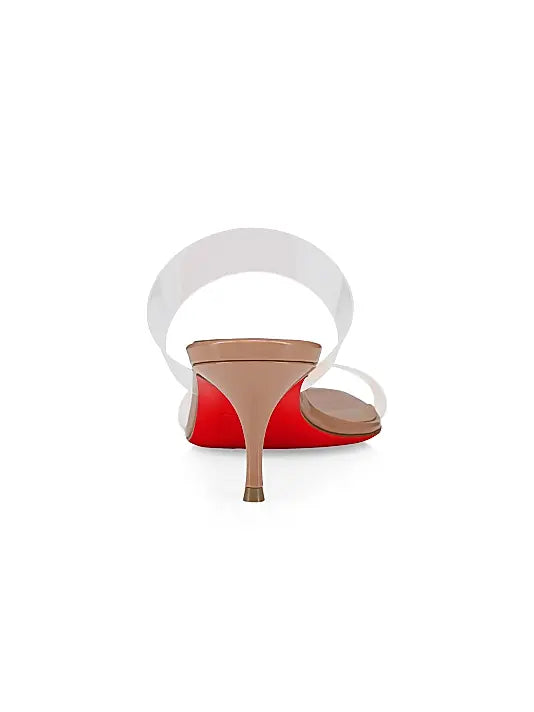 Just Nothing 55MM Leather Sandal Heels
