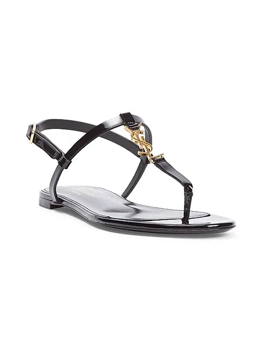 Cassandra Leather Slingback Sandals