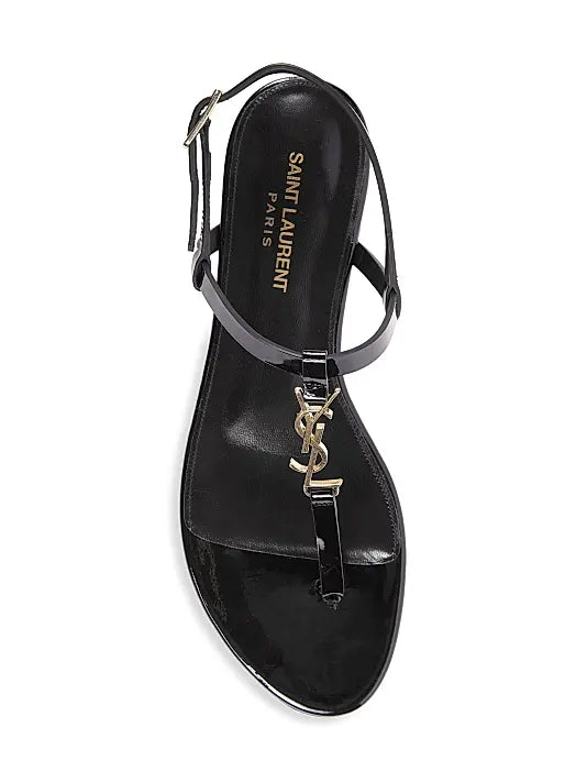 Cassandra Leather Slingback Sandals