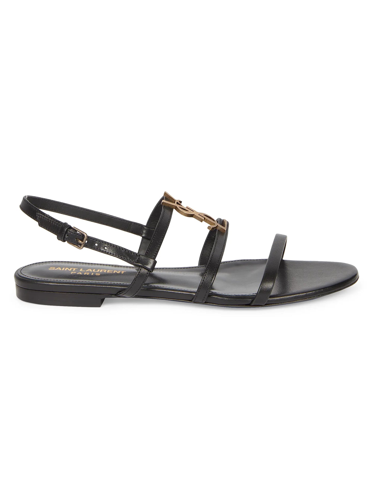 Cassandra Leather Slingback Sandals