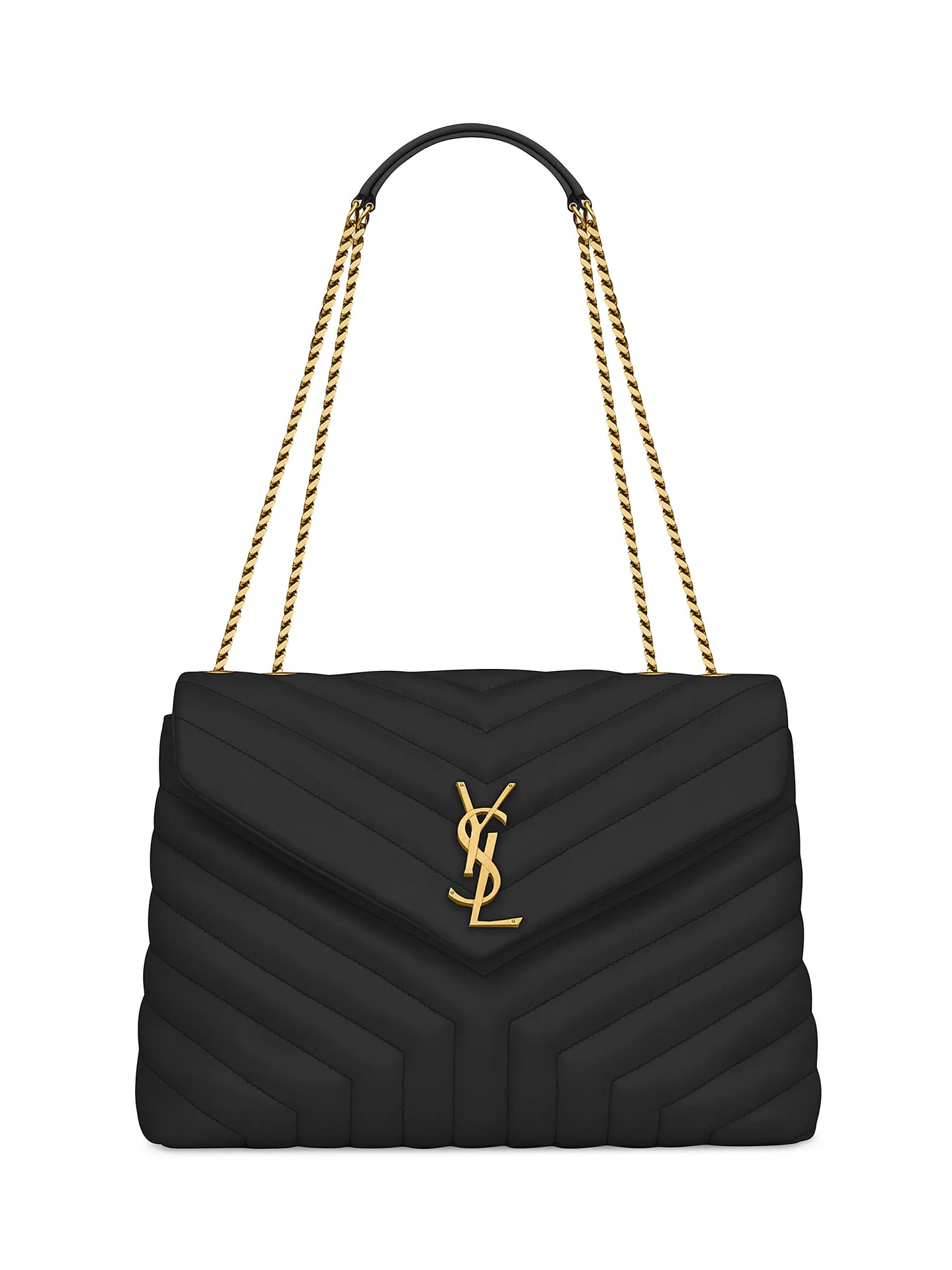 Loulou Medium Shoulder Bag in Quilted Leather