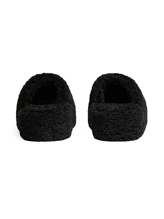 Fluffy Platform Sandals