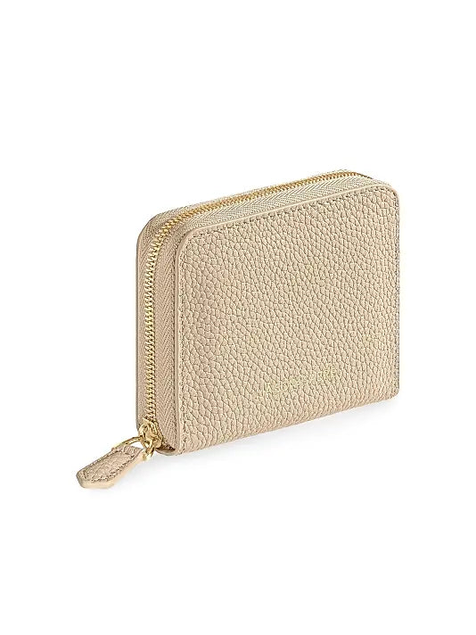 Small Leather Zipped Wallet
