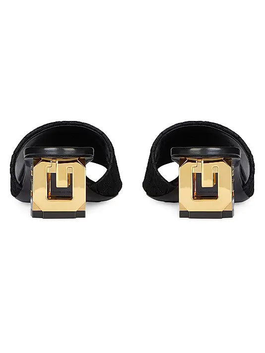 G Cube Mules in 4G Canvas