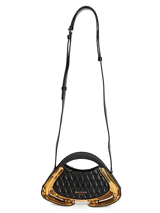 Jolie Madame Quilted Top Handle Bag