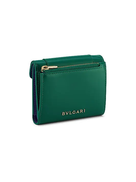 Serpenti Forever Leather Bi-Fold Wallet