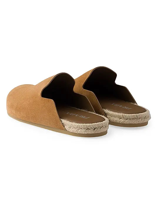 Suede Mules