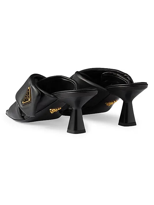 Padded 65MM Nappa Leather Sandals