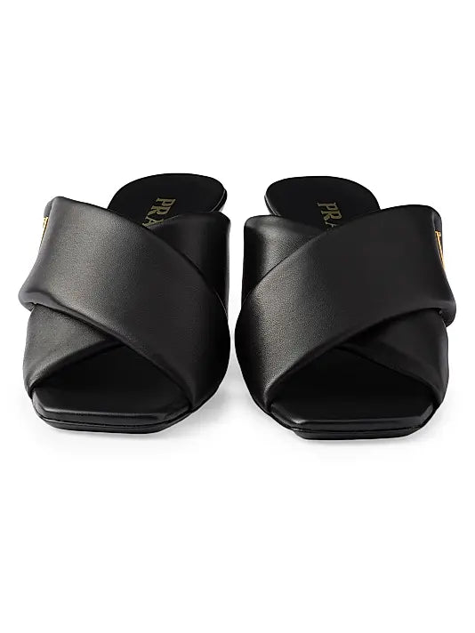 Padded 65MM Nappa Leather Sandals