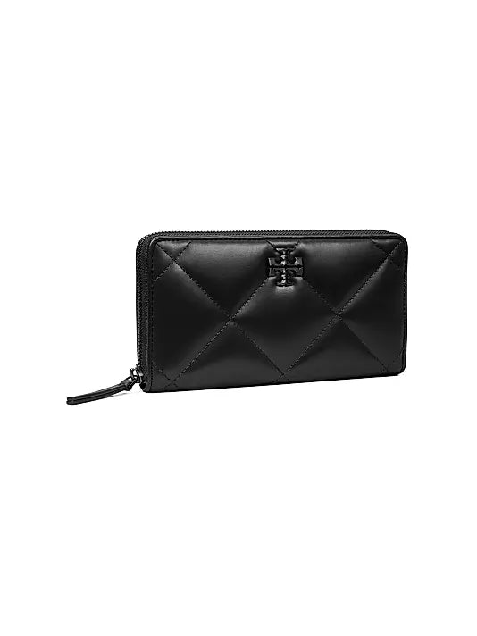 Kira Diamond Quilted Leather Continental Wallet
