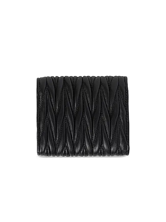 Small Matelasse Nappa Leather Wallet