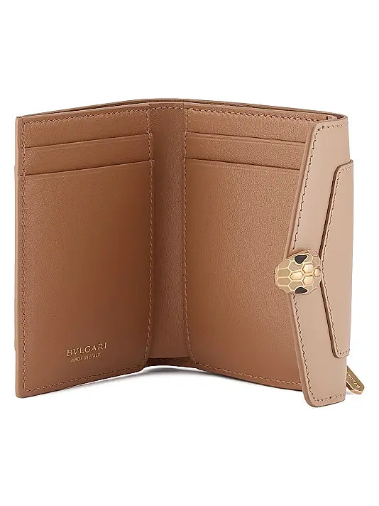 Serpenti Forever Leather Wallet