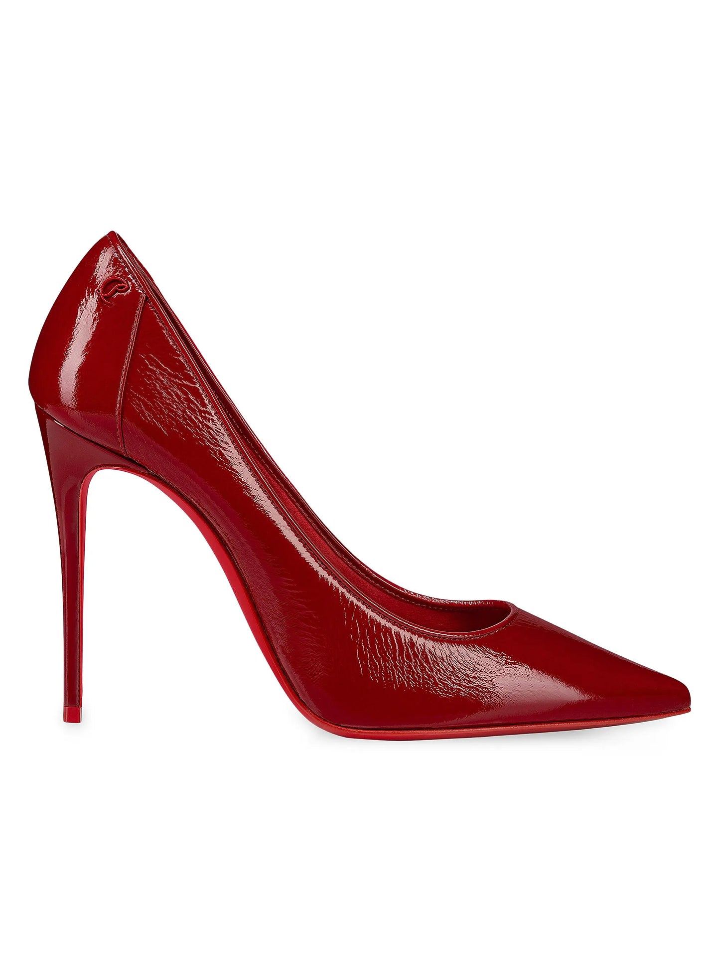 Sporty Kate 100MM Patent Leather Pumps