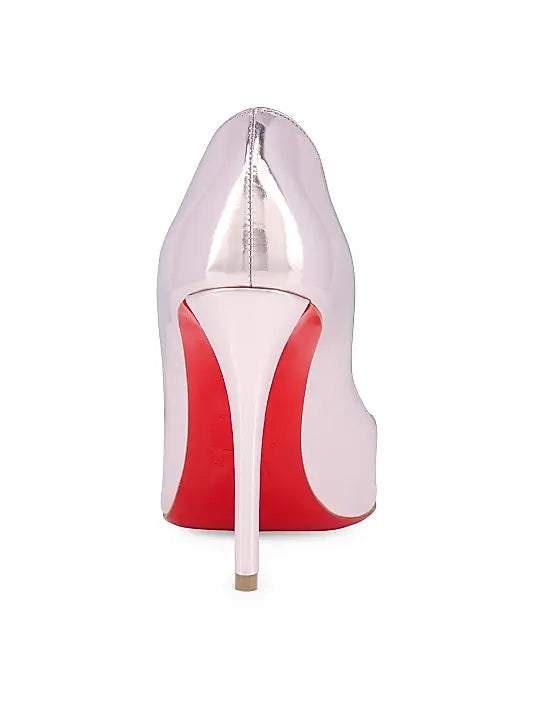 Miss Z 100MM Laminated Leather Pumps