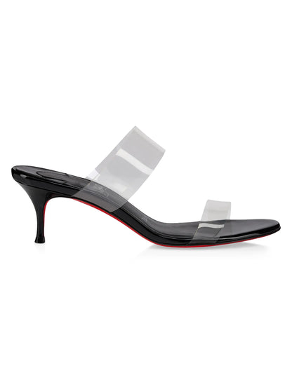 Just Nothing 55MM Leather Sandal Heels