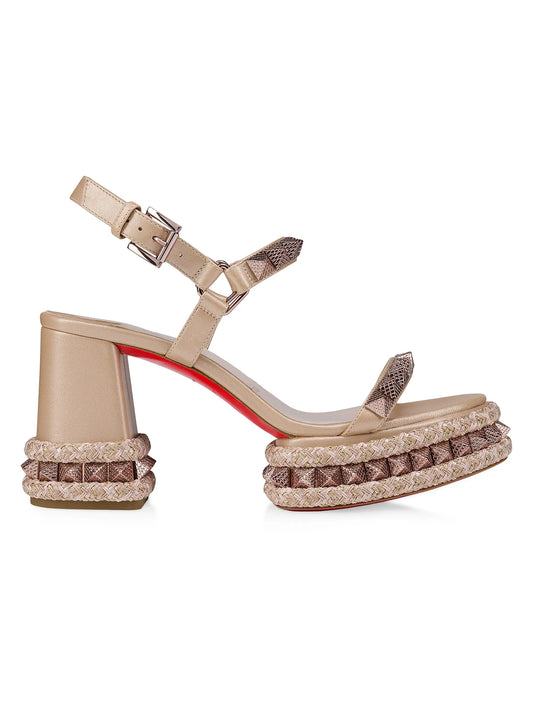 Superaclou 85MM Leather Sandals