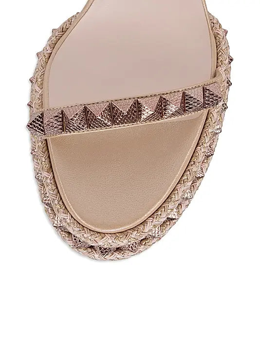 Superaclou 85MM Leather Sandals