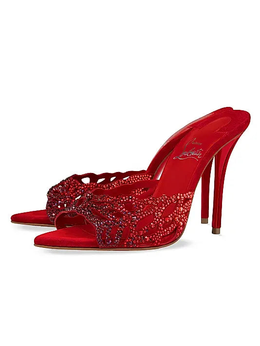 Lasera 100MM Strass Mule Sandals