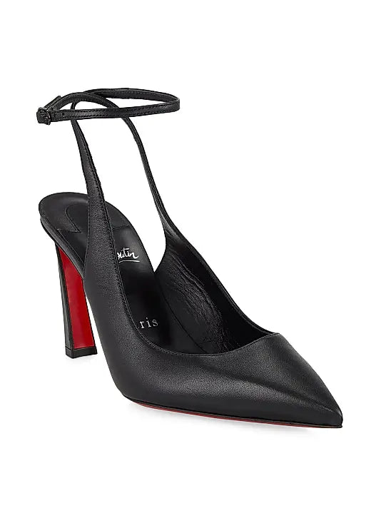 Condora Strap 85MM Leather Pumps