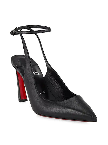 Condora Strap 85MM Leather Pumps