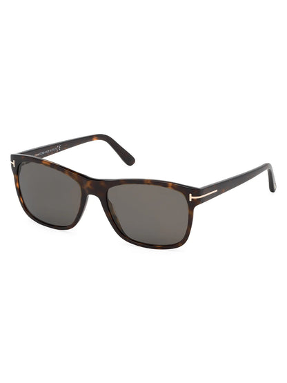 Giulio 54MM Square Havana Sunglasses