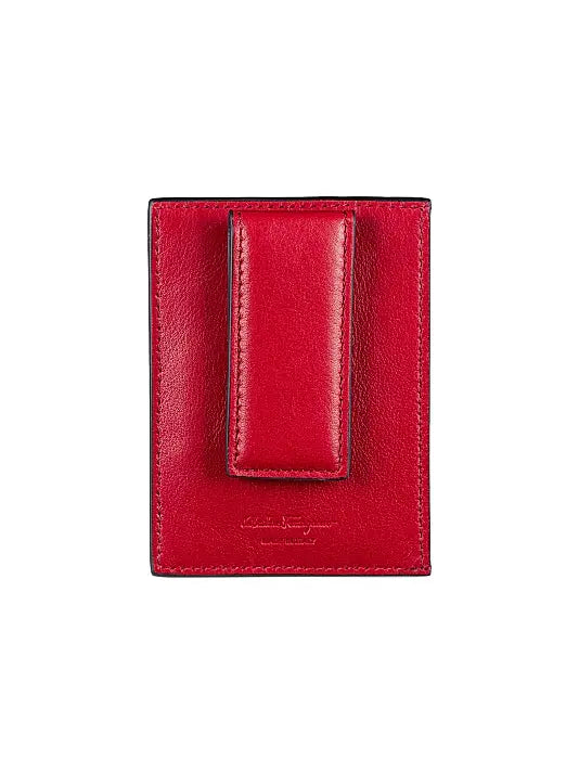 Revival Gancini Leather Card Wallet
