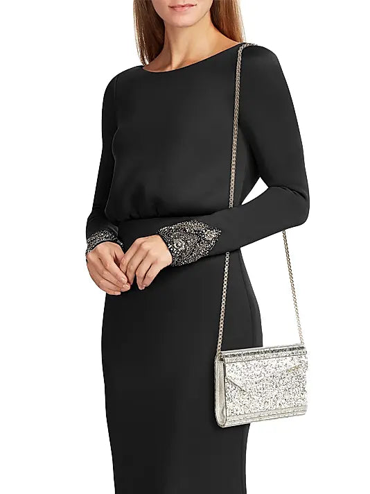 Coarse Glitter Candy Chain Wallet