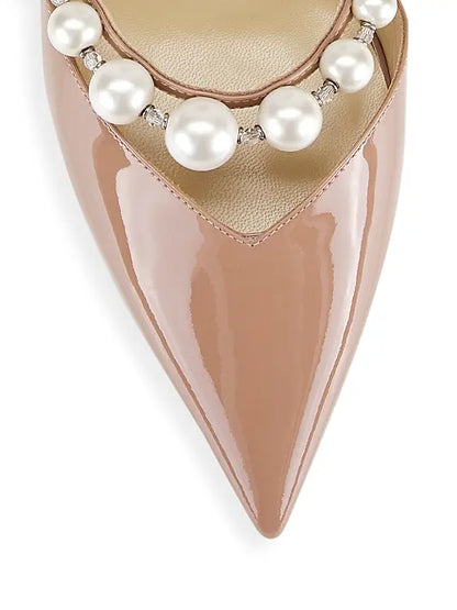 Aurelie 65MM Patent Leather D'Orsay Pumps