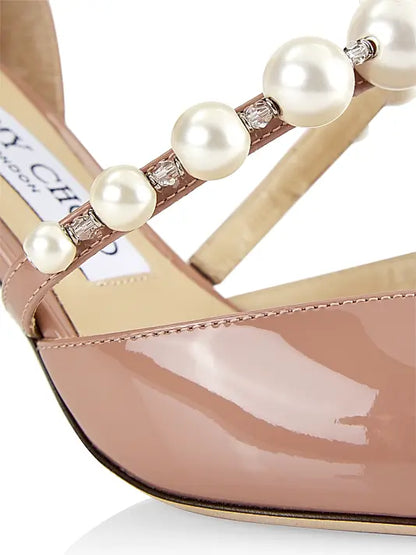 Aurelie 65MM Patent Leather D'Orsay Pumps