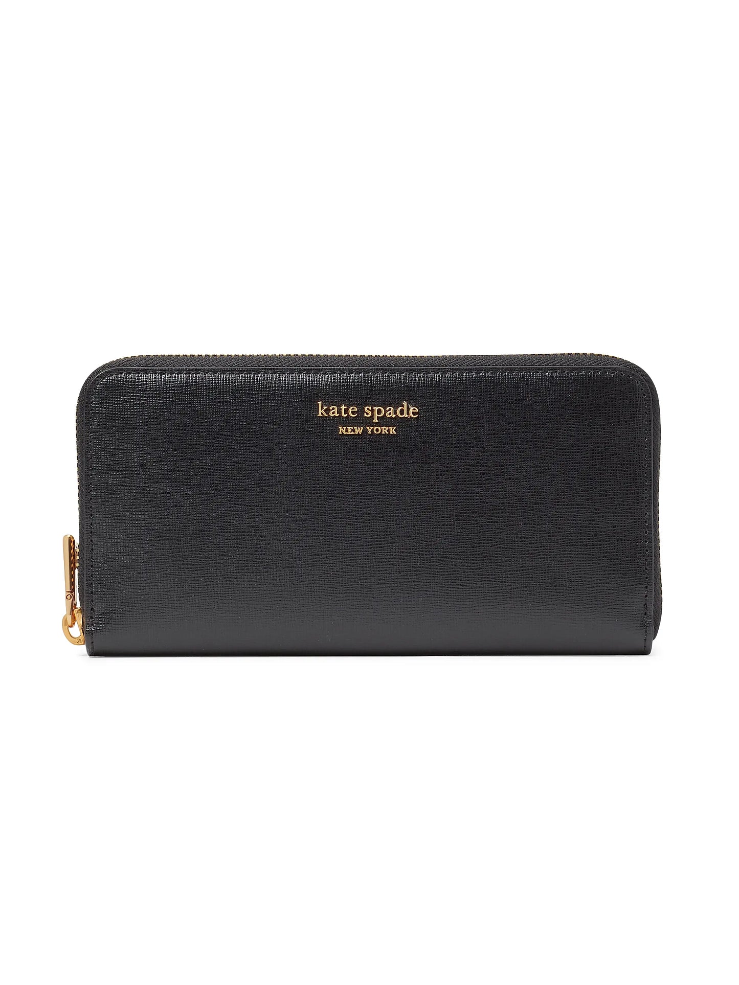 Morgan Saffiano Leather Zip-Around Continental Wallet