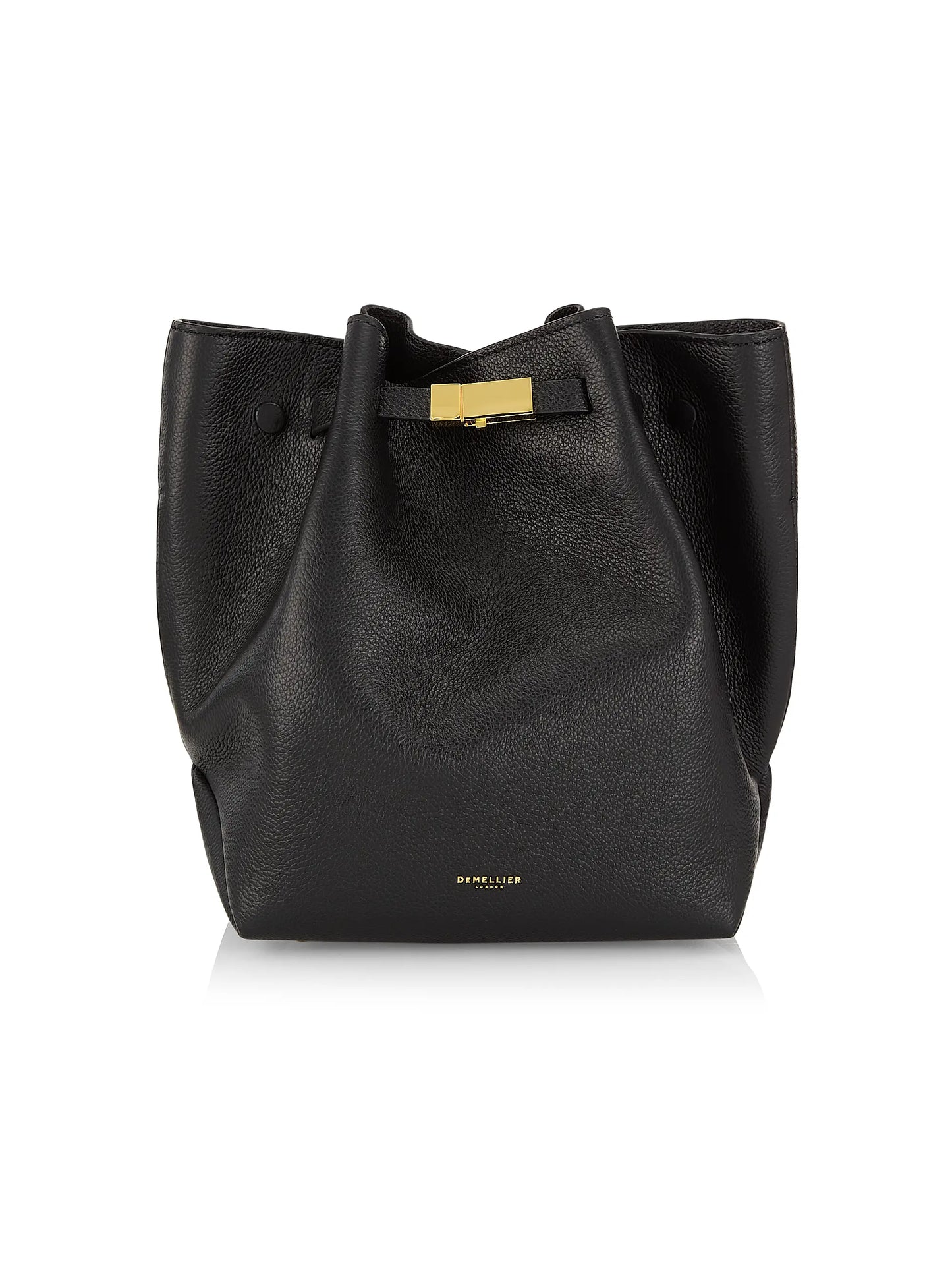 New York Leather Bucket Bag