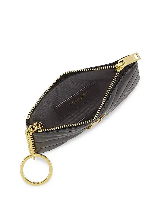 Monogram Matelasse Leather Zip-Around Wallet