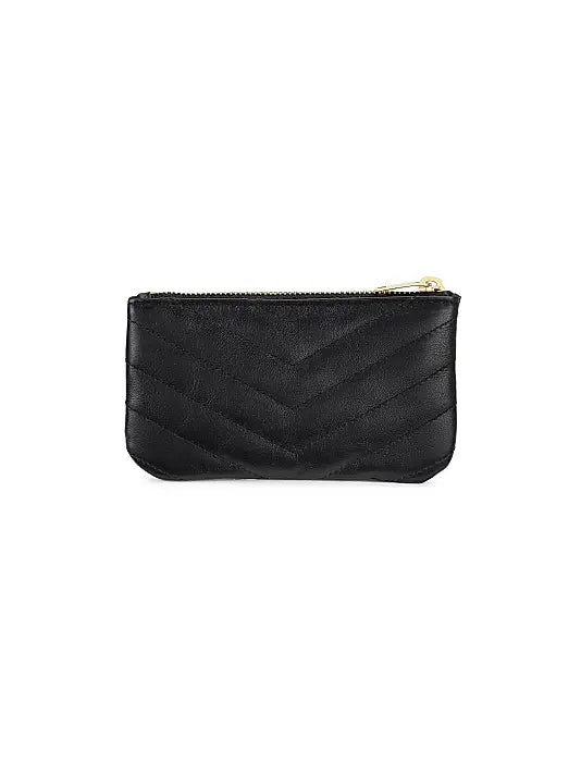 Monogram Matelasse Leather Zip-Around Wallet
