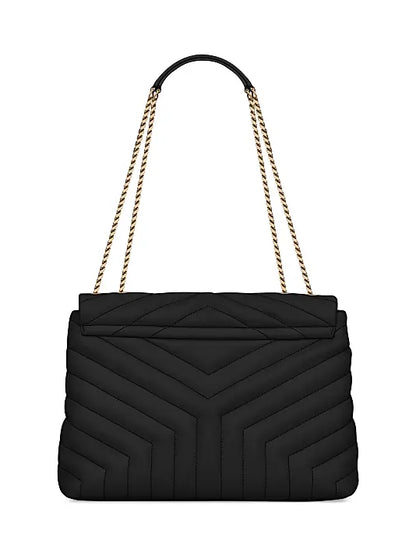 Loulou Medium Shoulder Bag in Quilted Leather