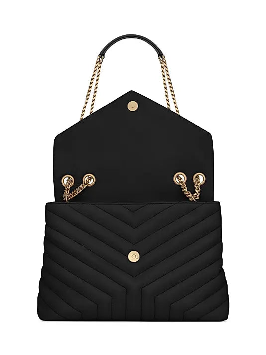 Loulou Medium Shoulder Bag in Quilted Leather