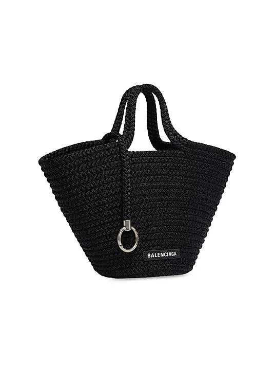 Ibiza Small Basket Bag with Strap
