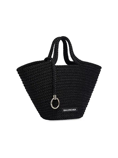 Ibiza Small Basket Bag with Strap