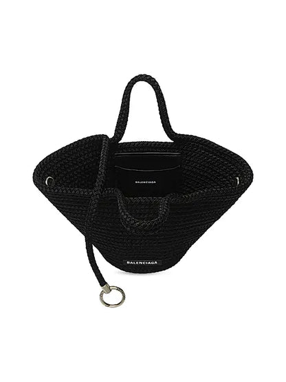 Ibiza Small Basket Bag with Strap