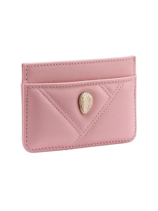 Cabochon Leather Card Case