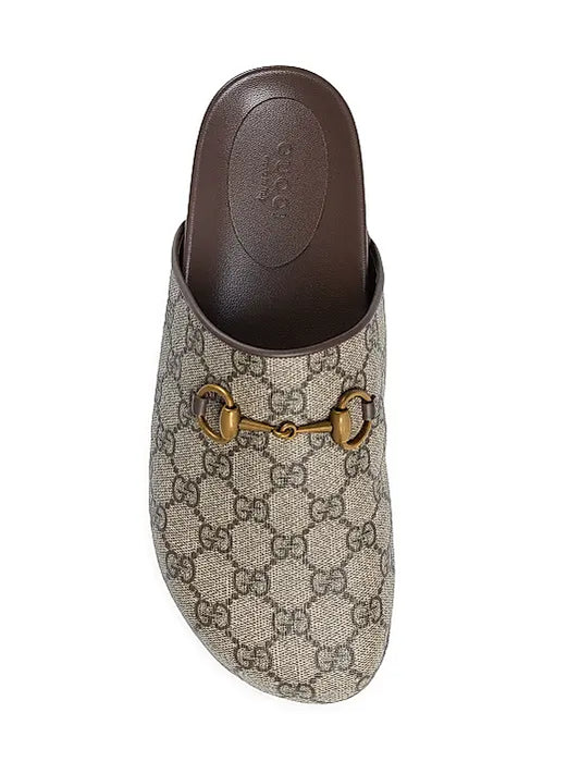 Sol Monogram Coated Canvas Slides