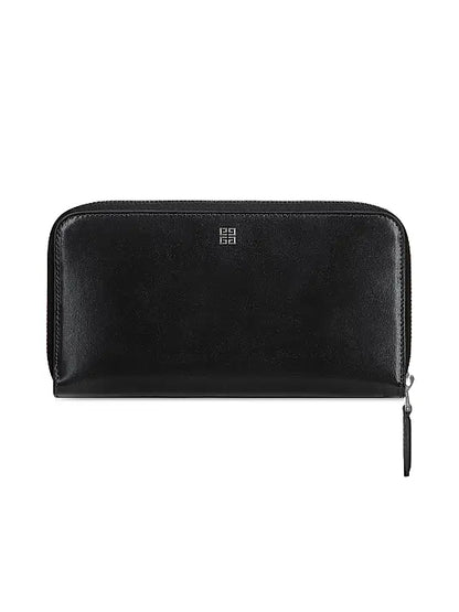 Antigona Zipped Wallet in Box Leather