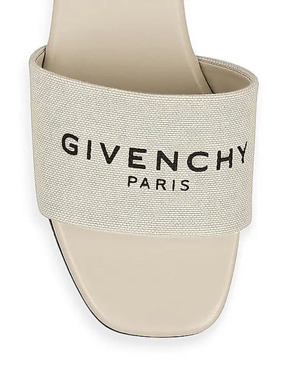 4G Flat Mules in Canvas