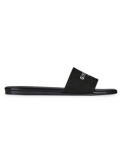 4G Flat Mules in Canvas