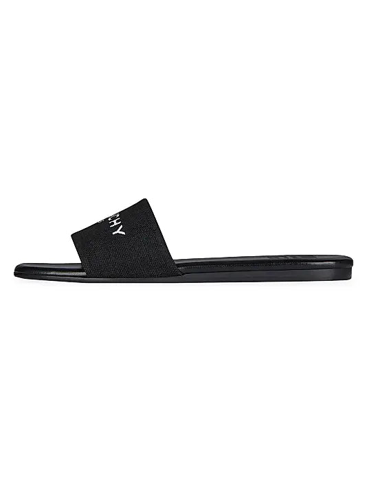 4G Flat Mules in Canvas