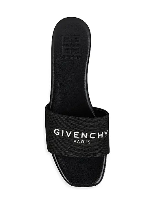 4G Flat Mules in Canvas