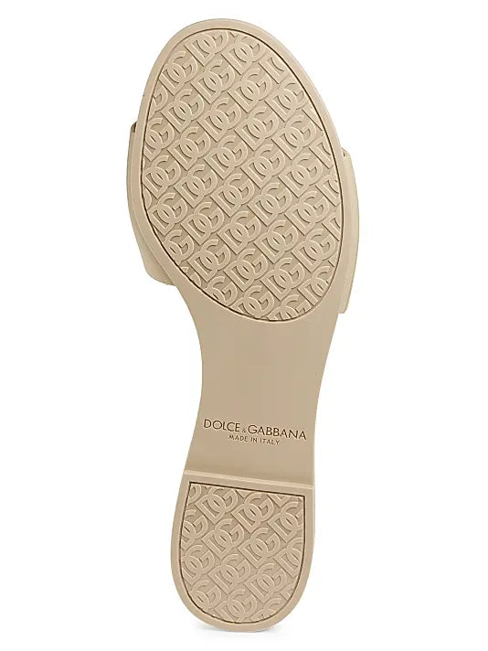 Interlock Logo Rubber Slides