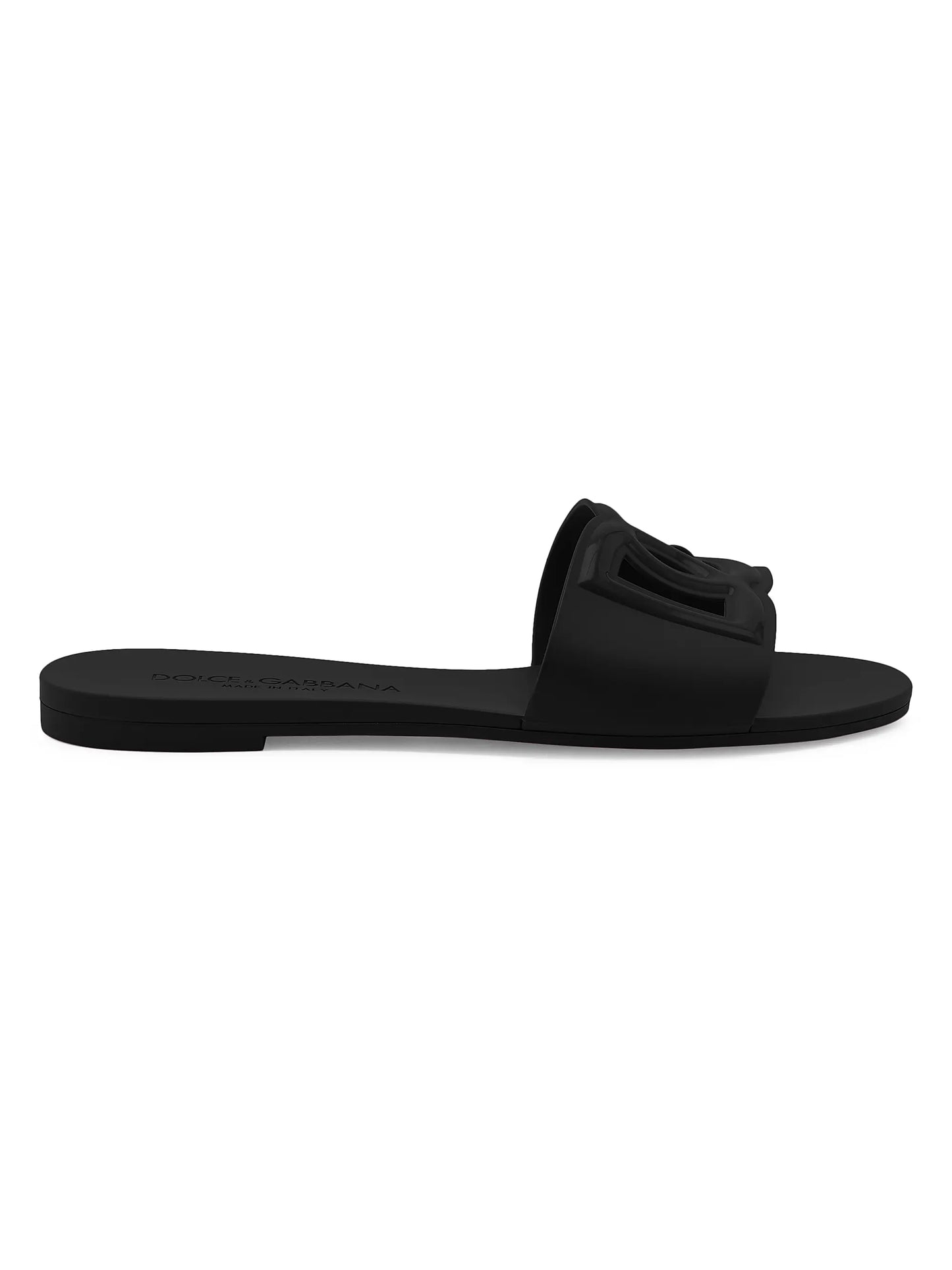 Interlock Logo Rubber Slides