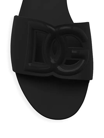 Interlock Logo Rubber Slides