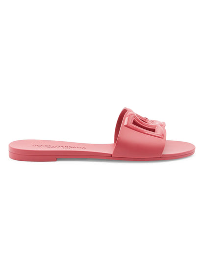 Interlock Logo Rubber Slides