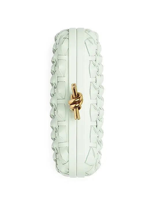 Intreccio Leather Knot Minaudière